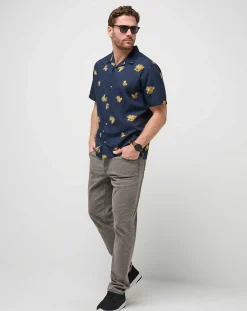 Casino Holiday Button-Up