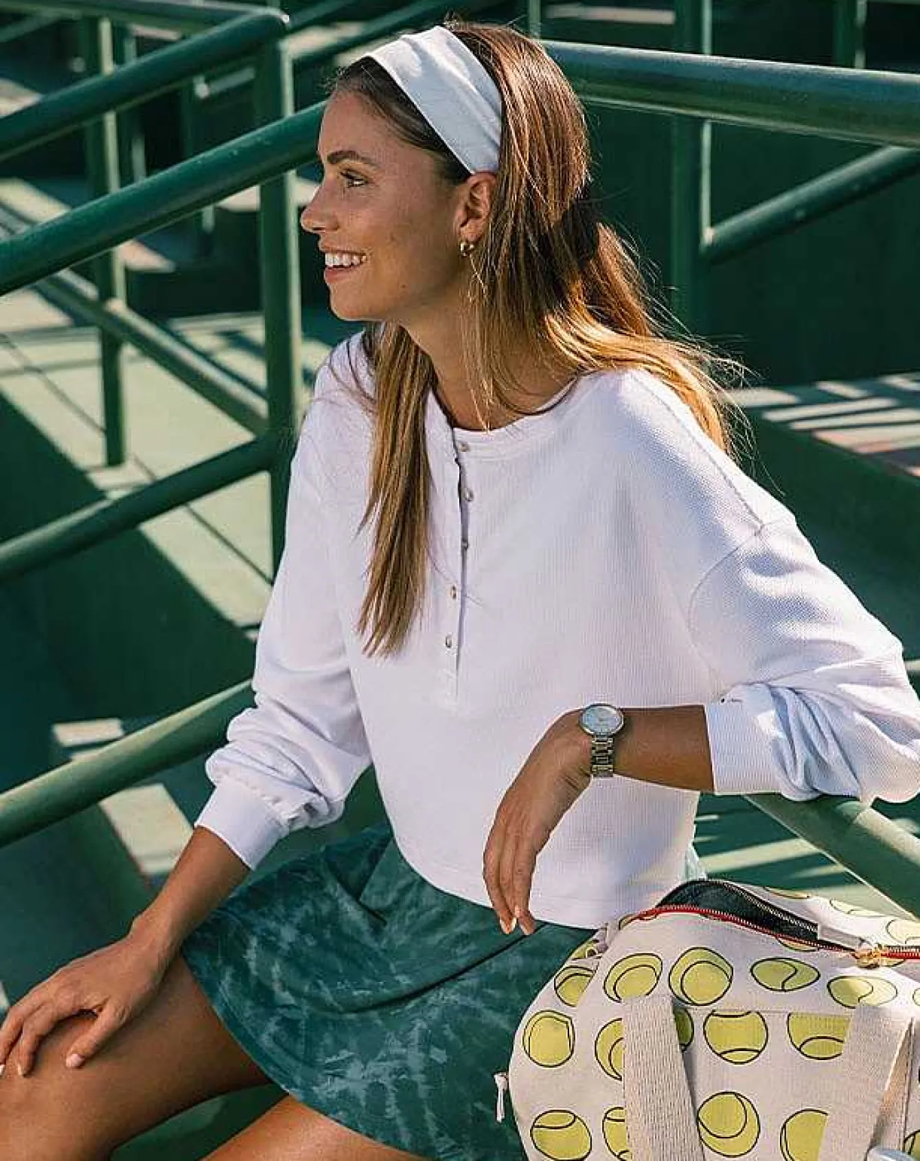 Casual Acquaintance Waffle Top