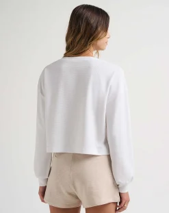 Casual Acquaintance Waffle Top