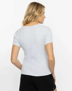 Come Alive Cloud Ribbed Top