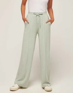 Connecting Flight Cloud Terry Wide Leg Pant