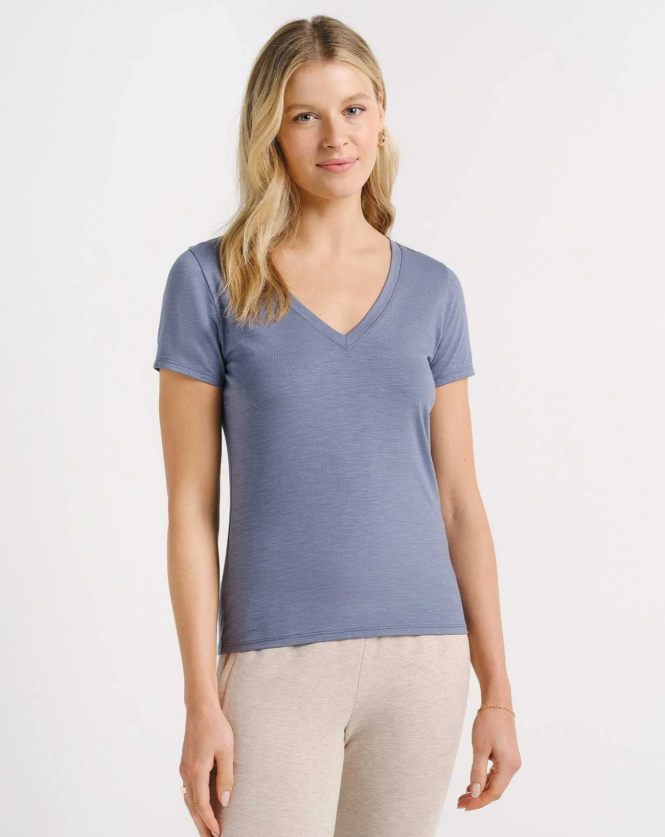 Day Or Night V-Neck Tee