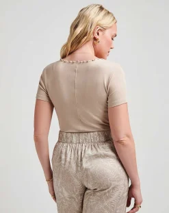 Fizzy Drink Cloud Ribbed Top