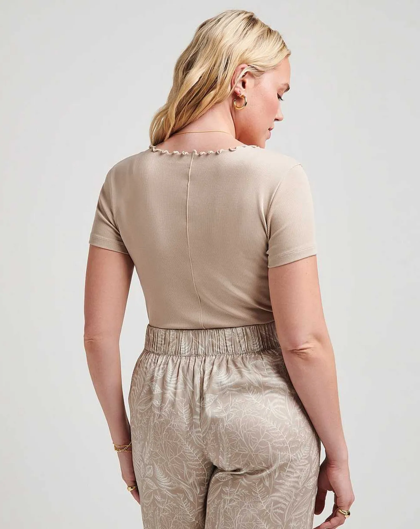 Fizzy Drink Cloud Ribbed Top