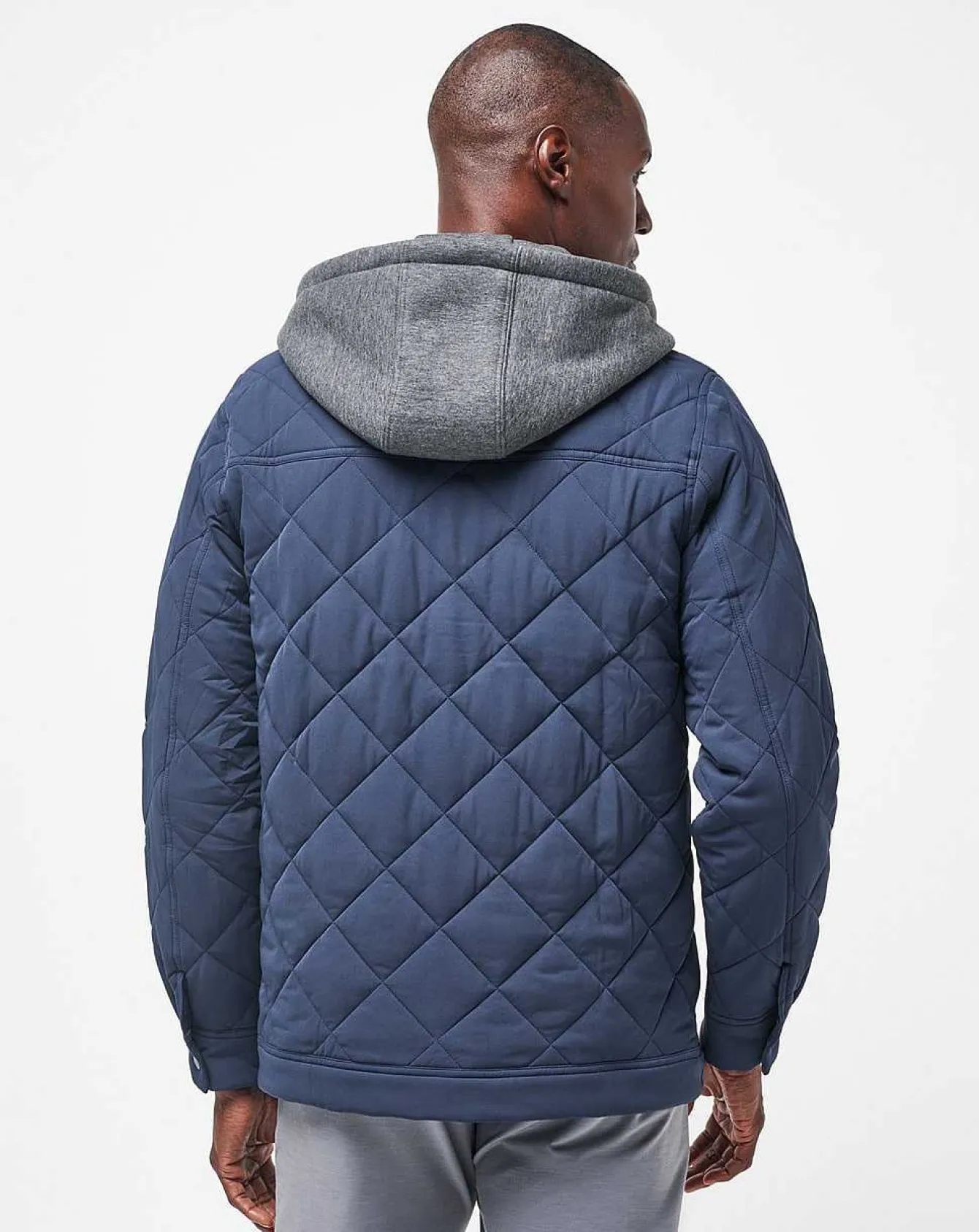 Grey Wave Full Zip Hoodie