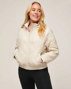 Lights At Night Quilted Jacket