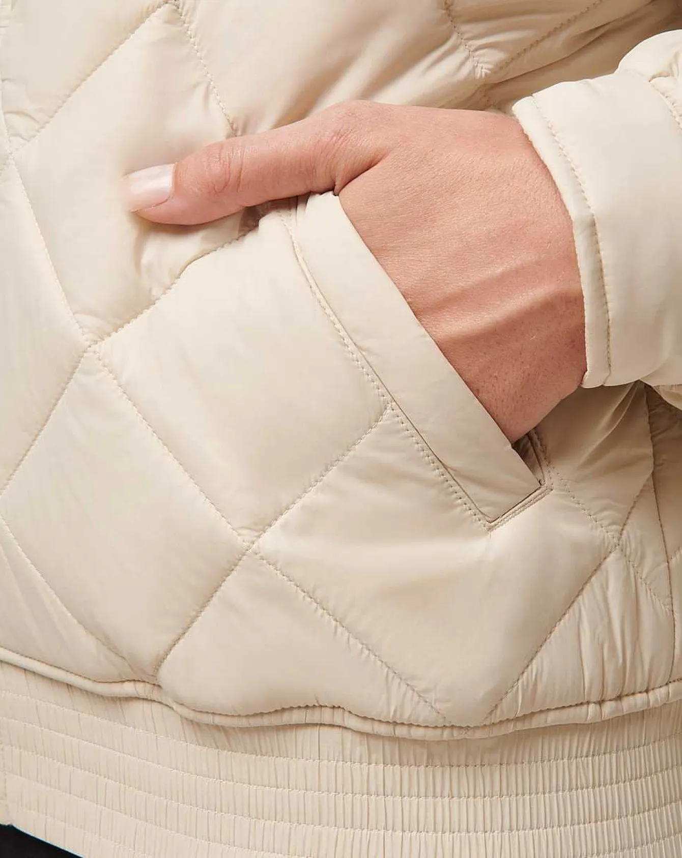 Lights At Night Quilted Jacket