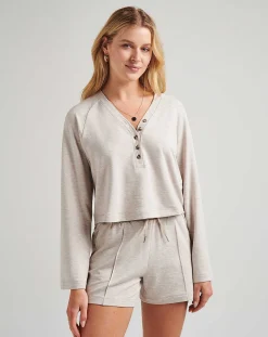 Los Altos Cloud French Terry Top
