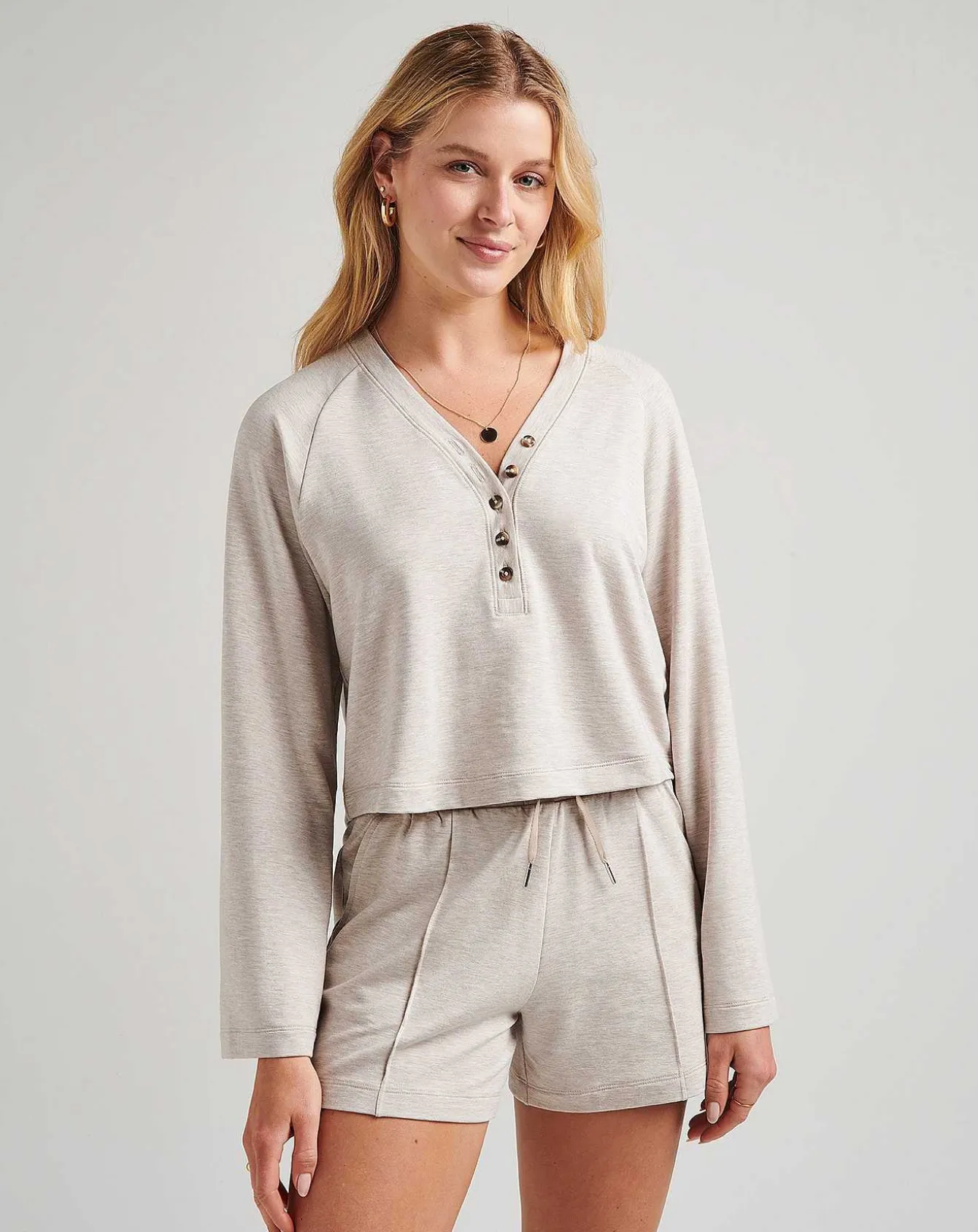 Los Altos Cloud French Terry Top