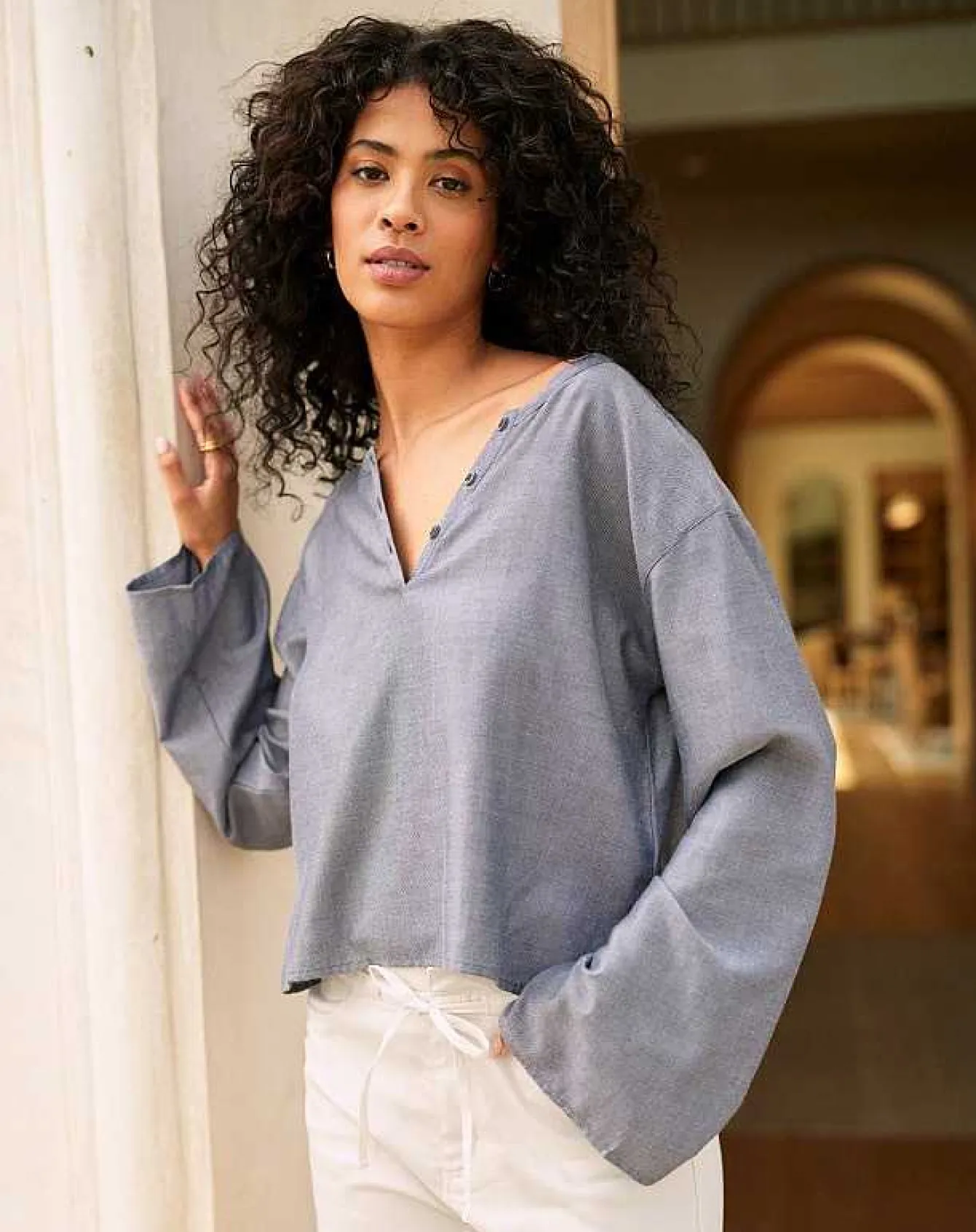 More Bubbles Please Twill Top