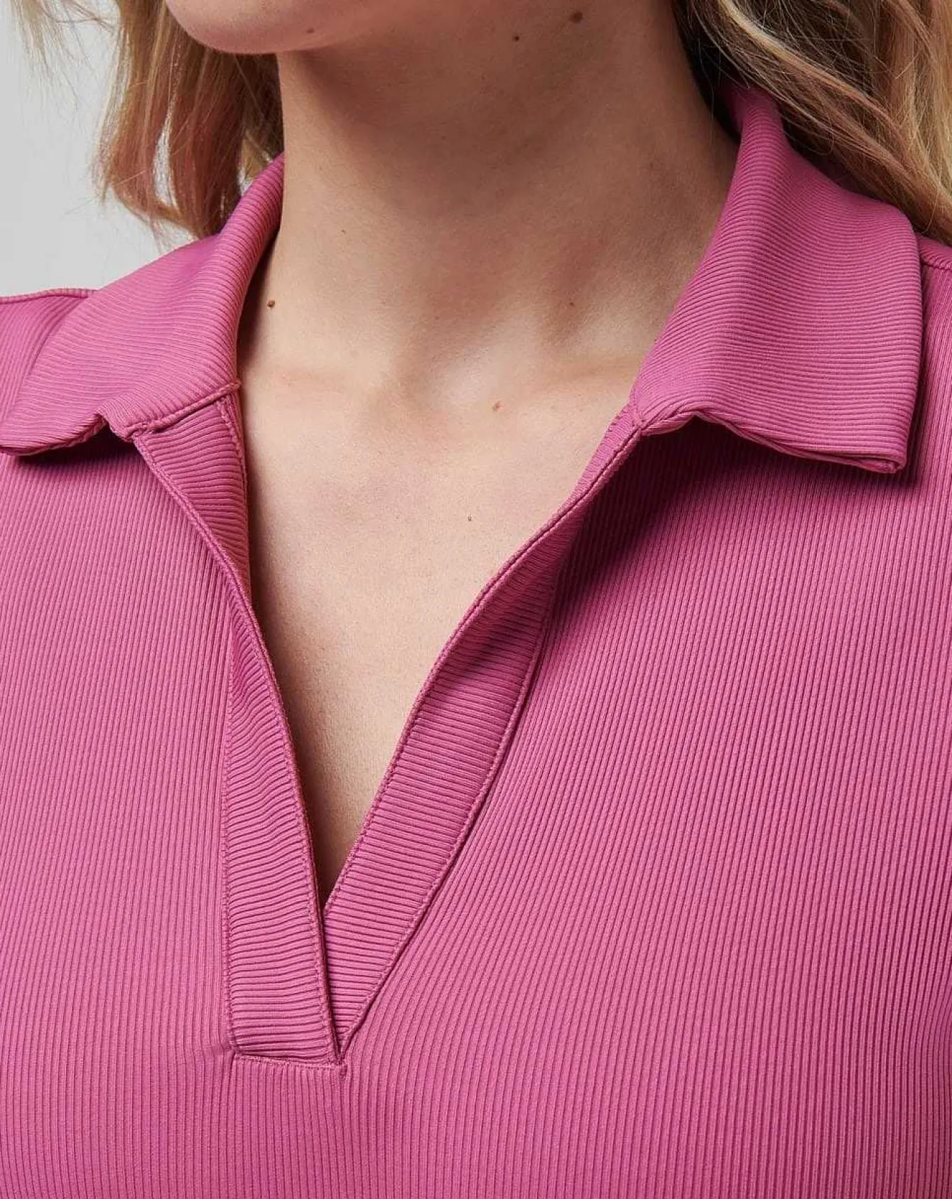 Moveknit Vneck Polo