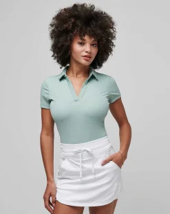 Moveknit Vneck Polo