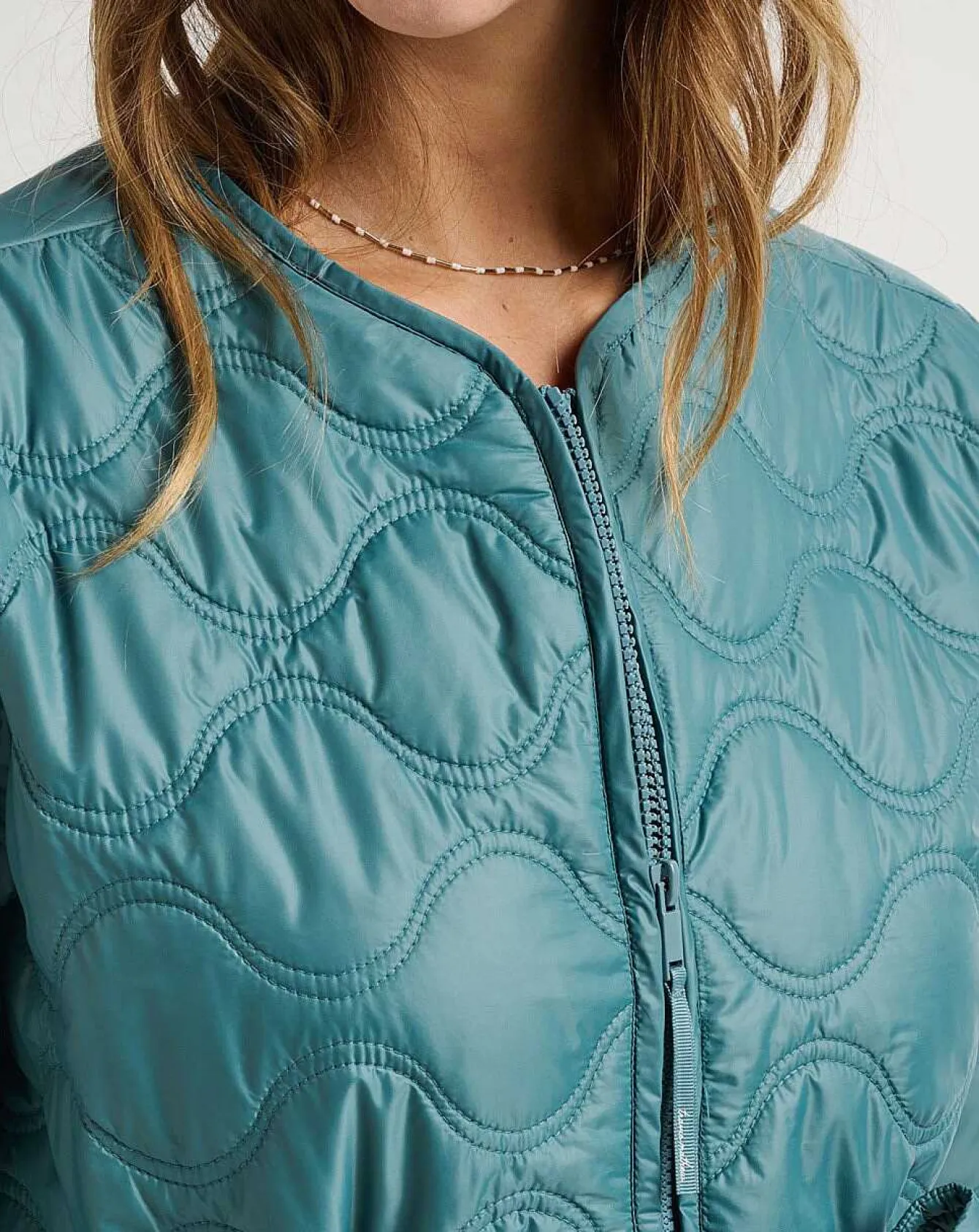Saltwater Spray Quilted Jacket