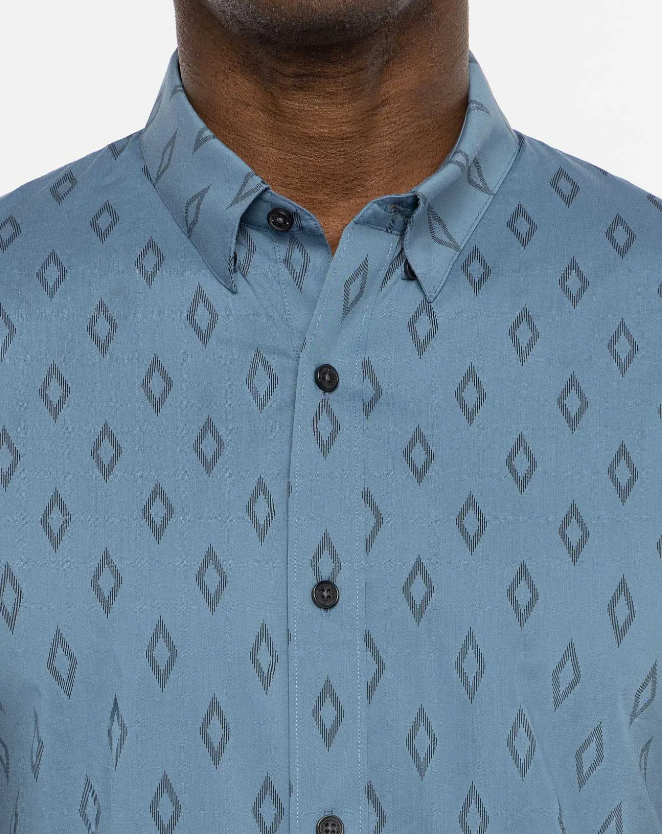 Sidetracked Button-Up