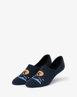 South Seas Getaway No Show Sock