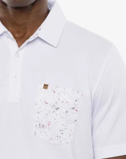 Splatter Pocket Polo