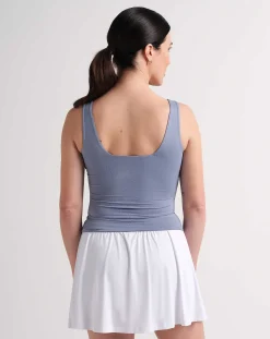 Tropical Bliss Square Neck Tank