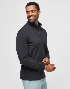 Upgraded Chest Stripe Quarter Zip