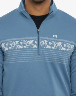 Upgraded Striped Quarter Zip