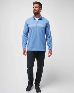 Upgraded Striped Quarter Zip